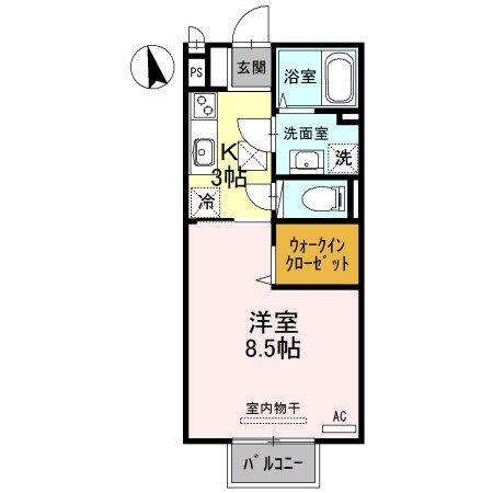 尼崎駅 徒歩11分 2階の物件間取画像