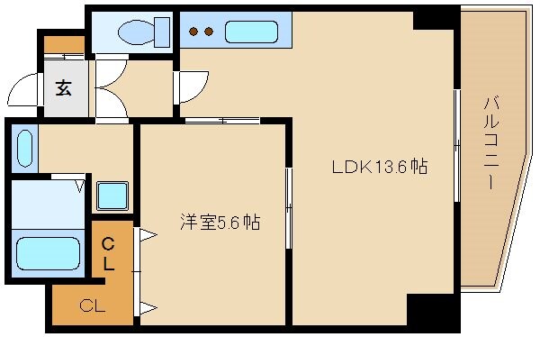 ドリームコート武庫川の物件間取画像