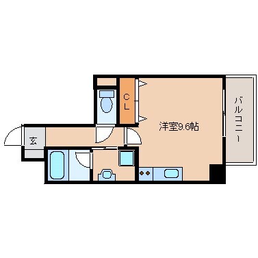 AMISTAD東園田の物件間取画像