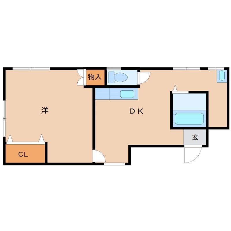 五十嵐マンションの物件間取画像