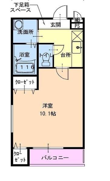 フジパレス東園田の物件間取画像