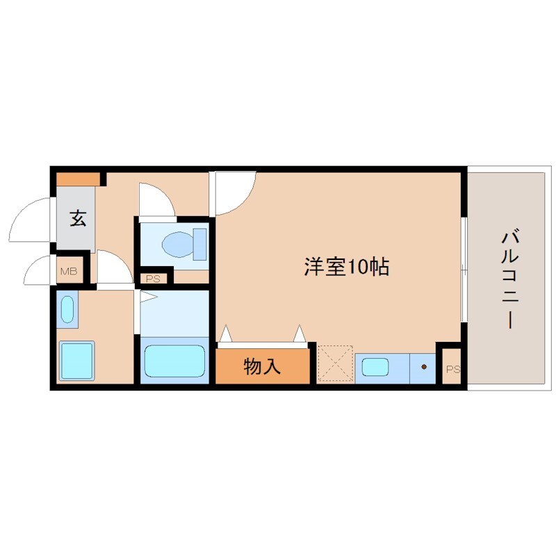 ウエスト髙木2の物件間取画像