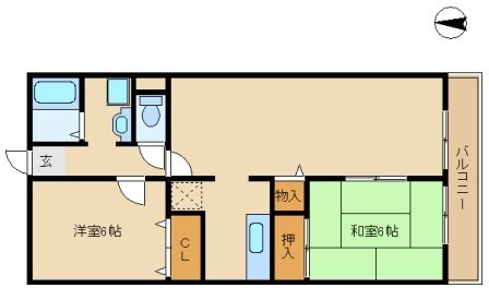 リトルハウスの物件間取画像