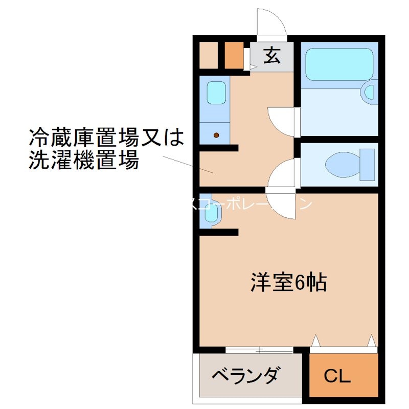 ステラハウス16の物件間取画像