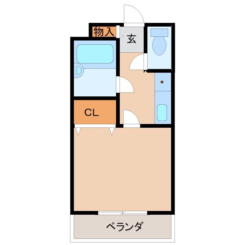 武庫之荘駅 徒歩5分 1階の物件間取画像