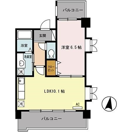 ラディウス武庫之荘の物件間取画像