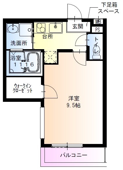 フジパレス尼崎杭瀬2番館の物件間取画像