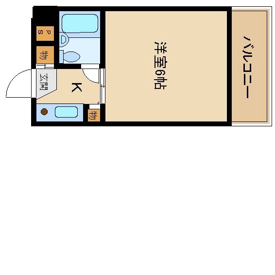 尼崎駅 徒歩6分 3階の物件間取画像