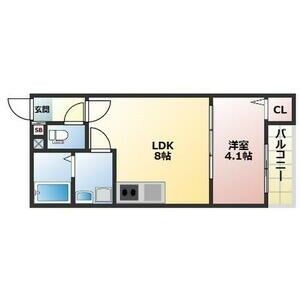 杭瀬駅 徒歩7分 1階の物件間取画像