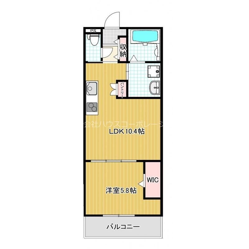 Ys’courtの物件間取画像