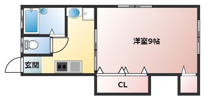 サニーコートよしもりの物件間取画像