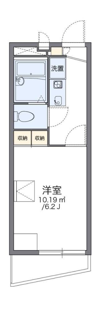 レオパレスヴィブレの物件間取画像