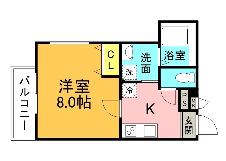 フジパレス尼崎園田1番館の物件間取画像