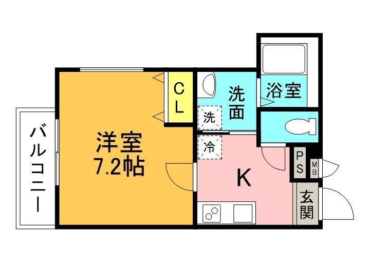 フジパレス尼崎園田2番館の物件間取画像