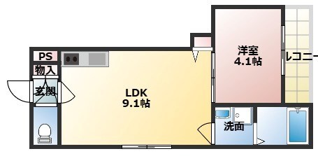 F アセシアガーデンの物件間取画像