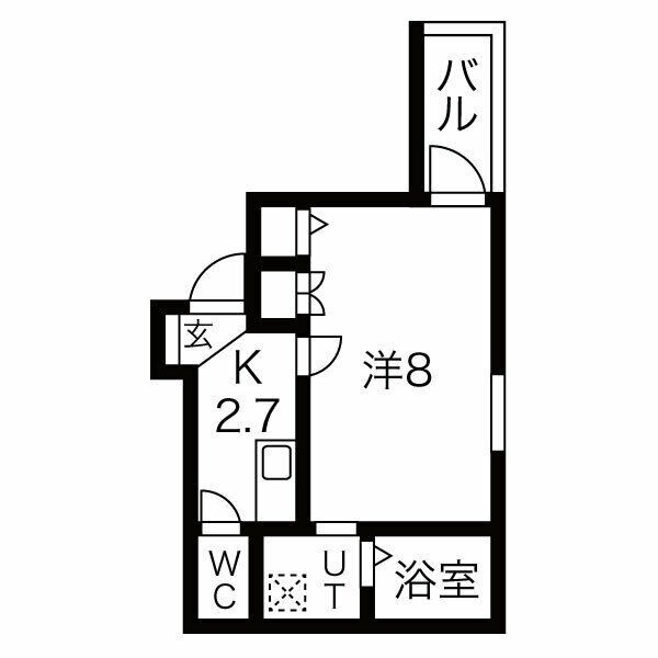 アイ ポントス シームの物件間取画像