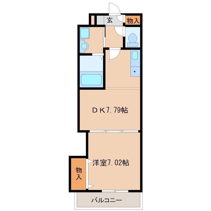 AXIS M＆Sの物件間取画像