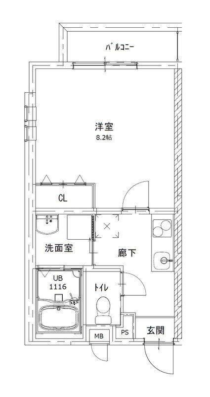 フジパレス阪急園田ウエスト1番館の物件間取画像