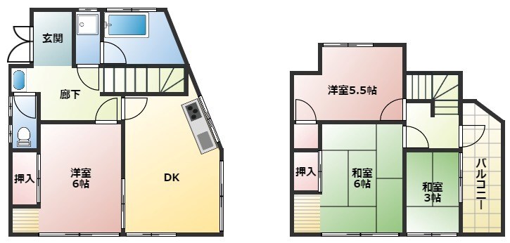 塚口町4丁目戸建ての物件間取画像