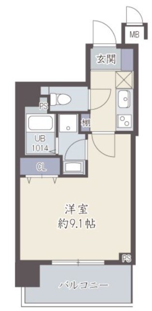 LafortⅡ城北公園通の物件間取画像
