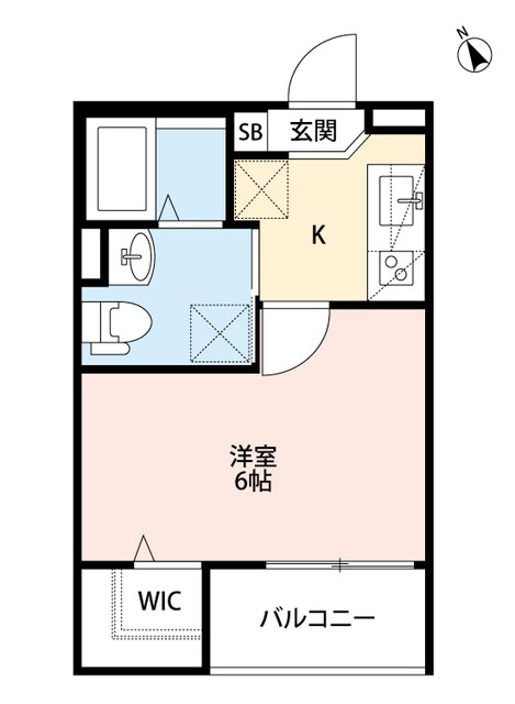 御幣島駅 徒歩4分 2階の物件間取画像