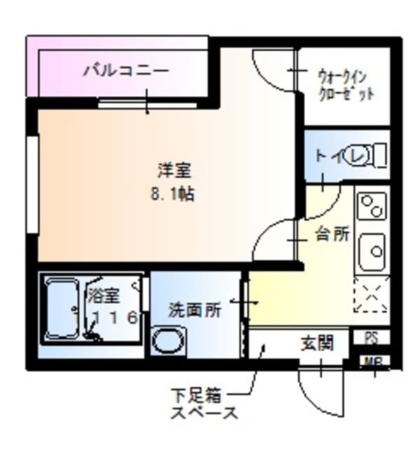 フジパレス東三国WESTの物件間取画像