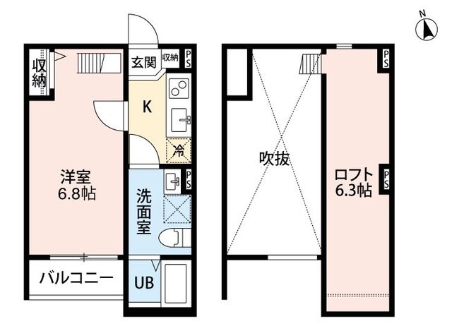 尼崎駅 徒歩8分 1階の物件間取画像