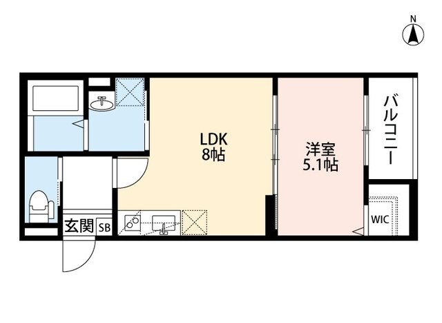 園田駅 徒歩10分 3階の物件間取画像