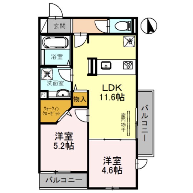 関目成育駅 徒歩7分 3階の物件間取画像