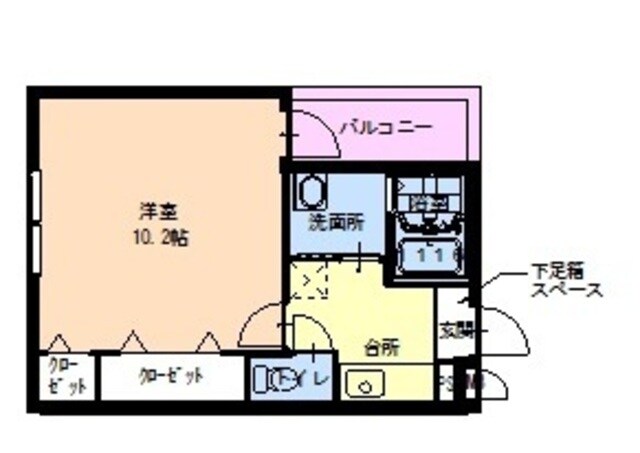 フジパレス中宮の物件間取画像