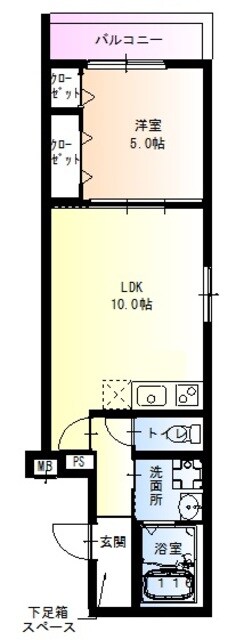 兵庫駅 徒歩9分 1階の物件間取画像