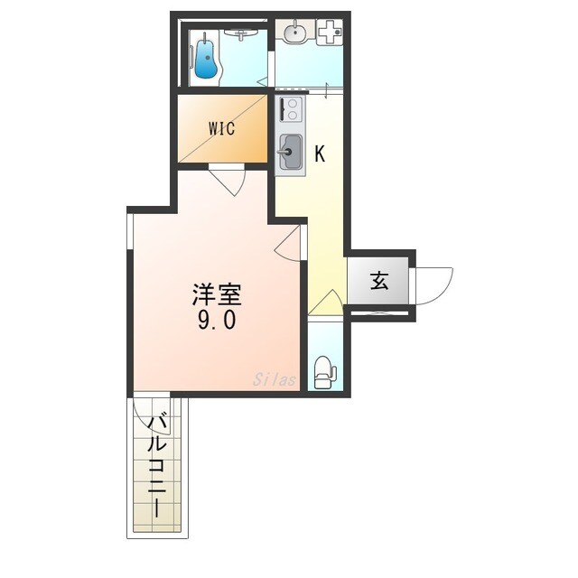 我孫子前駅 徒歩4分 2階の物件間取画像