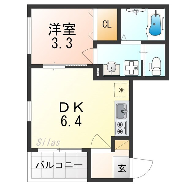 IBUSOLASの物件間取画像