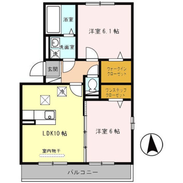 門真市駅 徒歩11分 1階の物件間取画像