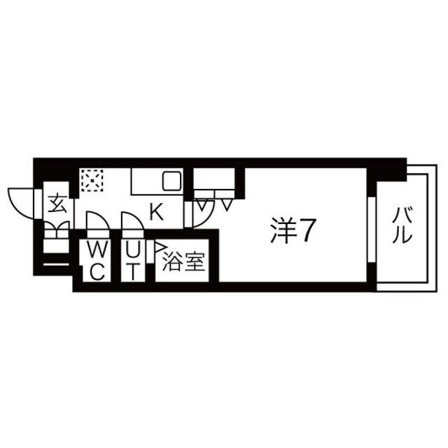 鶴橋駅 徒歩6分 2階の物件間取画像