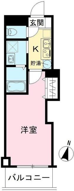 西三荘駅 徒歩9分 5階の物件間取画像