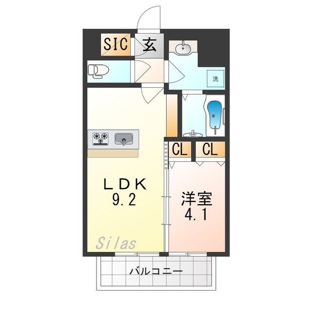 蒲生四丁目駅 徒歩3分 7階の物件間取画像