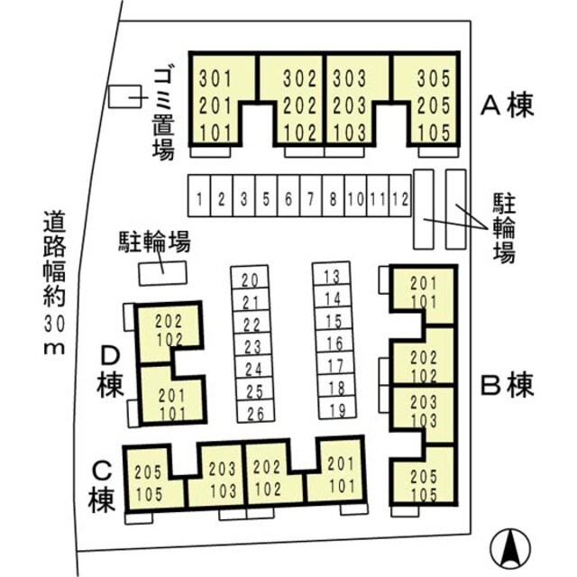 彩都西駅 徒歩12分 1階の物件外観写真