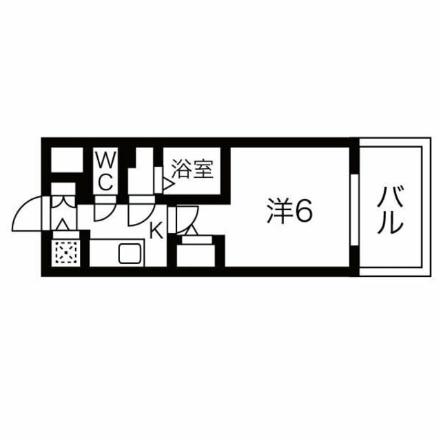 中津駅 徒歩9分 14階の物件間取画像