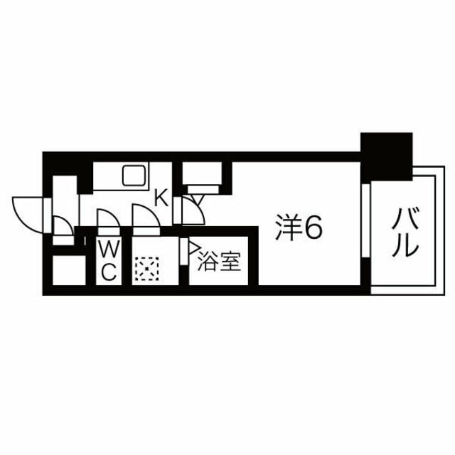 中津駅 徒歩9分 13階の物件間取画像