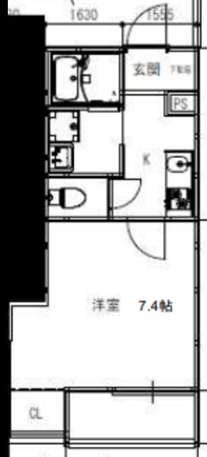 下新庄駅 徒歩3分 3階の物件間取画像