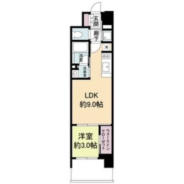 東淀川駅 徒歩4分 5階の物件間取画像