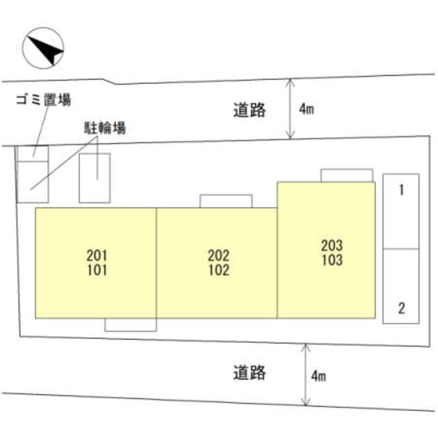 上新庄駅 徒歩4分 1階の物件外観写真