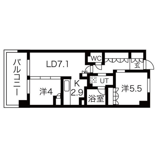 ＪＲ淡路駅 徒歩8分 5階の物件間取画像