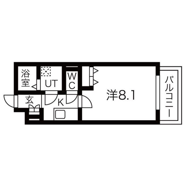 今福鶴見駅 徒歩13分 5階の物件間取画像