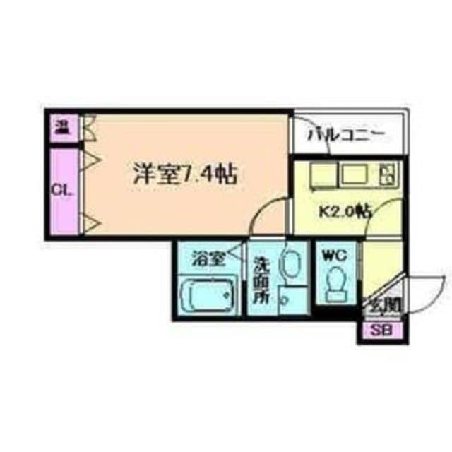 千林大宮駅 徒歩2分 1階の物件間取画像