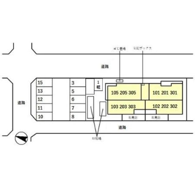 十三駅 徒歩13分 2階の物件外観写真