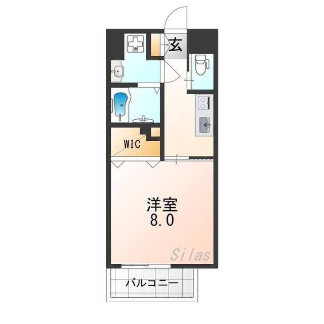 関目高殿駅 徒歩5分 3階の物件間取画像