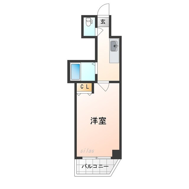 久寿川駅 徒歩8分 2階の物件間取画像