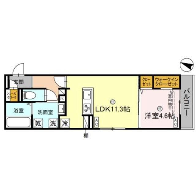 上新庄駅 徒歩6分 3階の物件間取画像